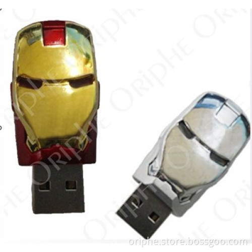 Top sell iron man usb, best gift iron man usb, super best gift usb iron man